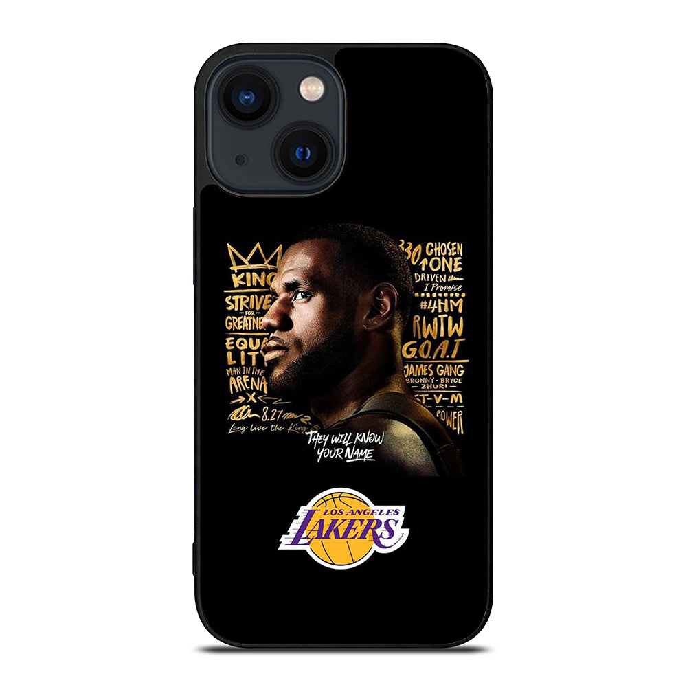 LEBRON JAMES QUOTE iPhone 14 Plus Case Cover
