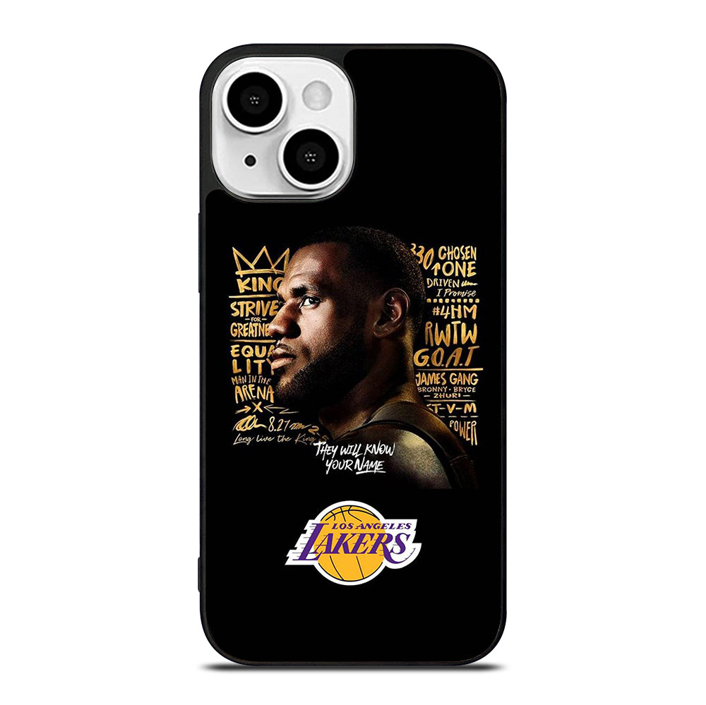 LEBRON JAMES QUOTE iPhone 13 Mini Case Cover