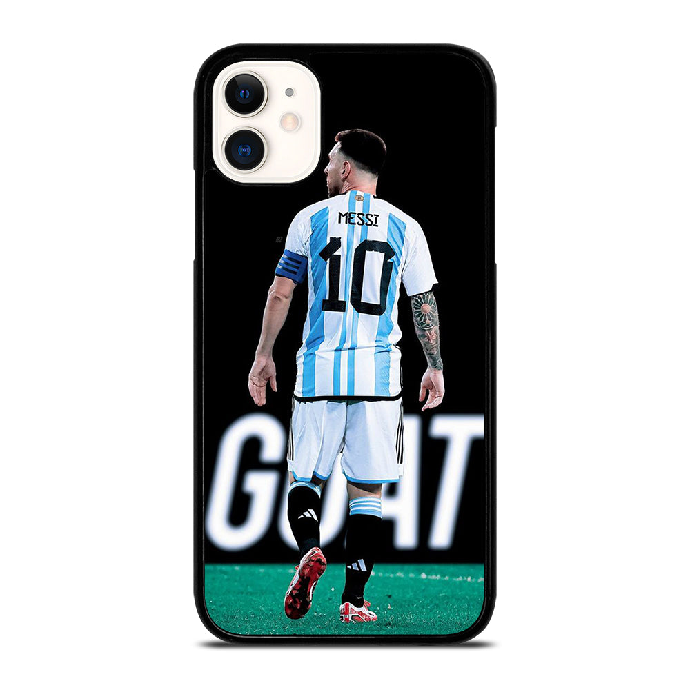 LEO MESSI 10 GOAT iPhone 11 Case Cover