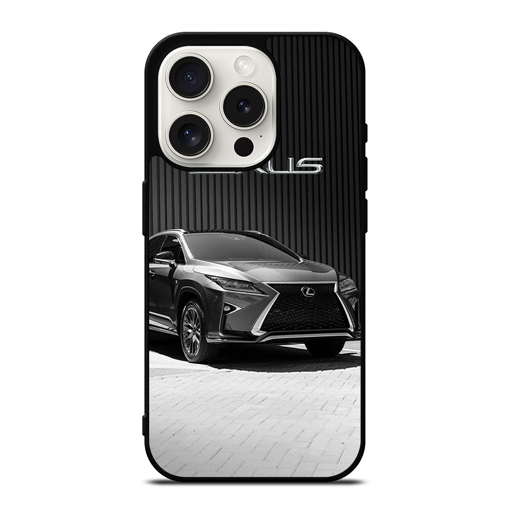 LEXUS BLACK CAR iPhone 15 Pro Case Cover
