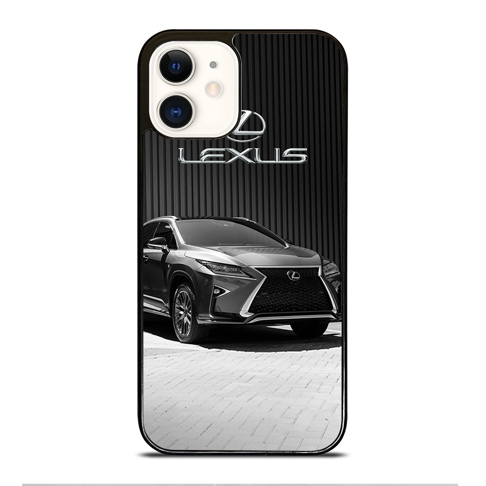 LEXUS BLACK CAR iPhone 12 Case Cover
