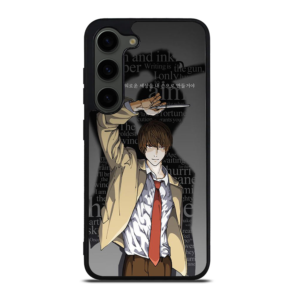 LIGHT YAGAMI DEATH NOTE ANIME 2 Samsung Galaxy S23 Plus Case Cover