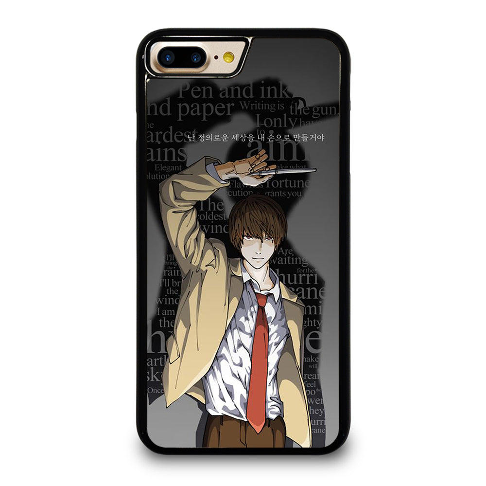 LIGHT YAGAMI DEATH NOTE ANIME 2 iPhone 7 / 8 Plus Case Cover