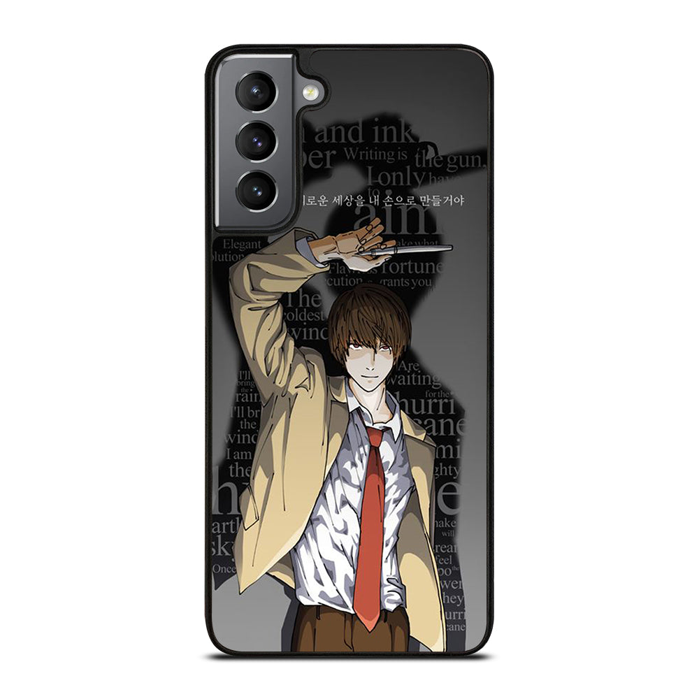 LIGHT YAGAMI DEATH NOTE ANIME 2 Samsung Galaxy S21 Plus Case Cover