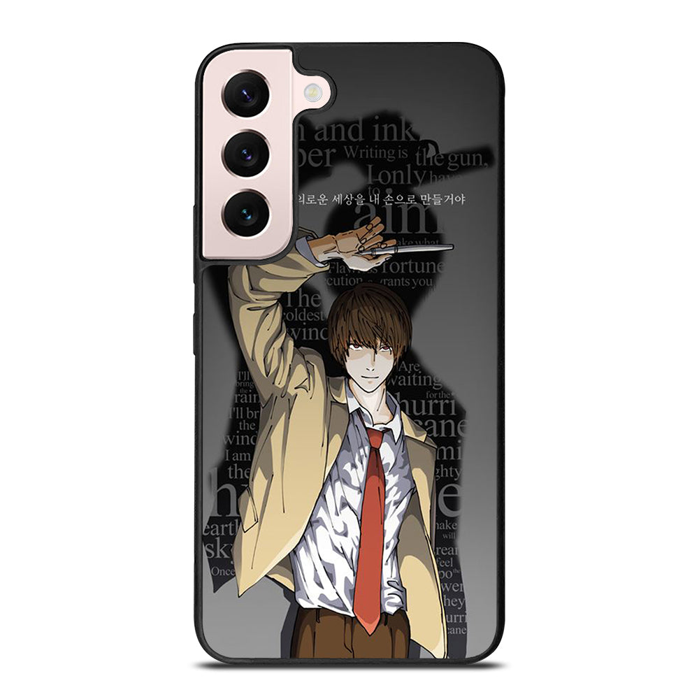 LIGHT YAGAMI DEATH NOTE ANIME 2 Samsung Galaxy S22 Plus Case Cover