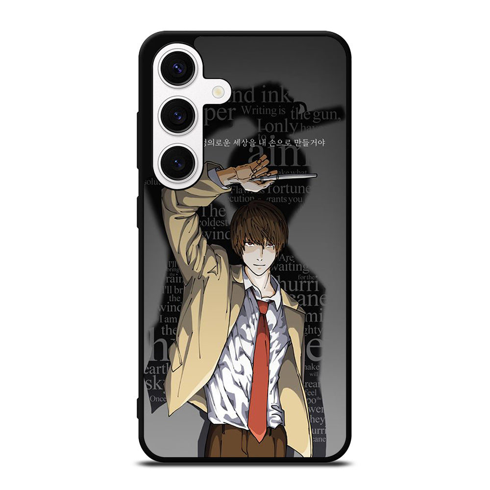 LIGHT YAGAMI DEATH NOTE ANIME 2 Samsung Galaxy S24 Case Cover