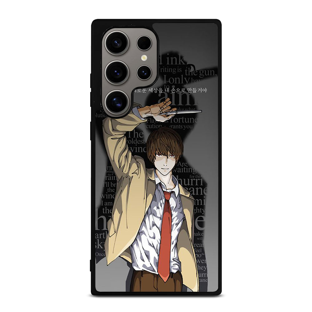 LIGHT YAGAMI DEATH NOTE ANIME 2 Samsung Galaxy S24 Ultra Case Cover