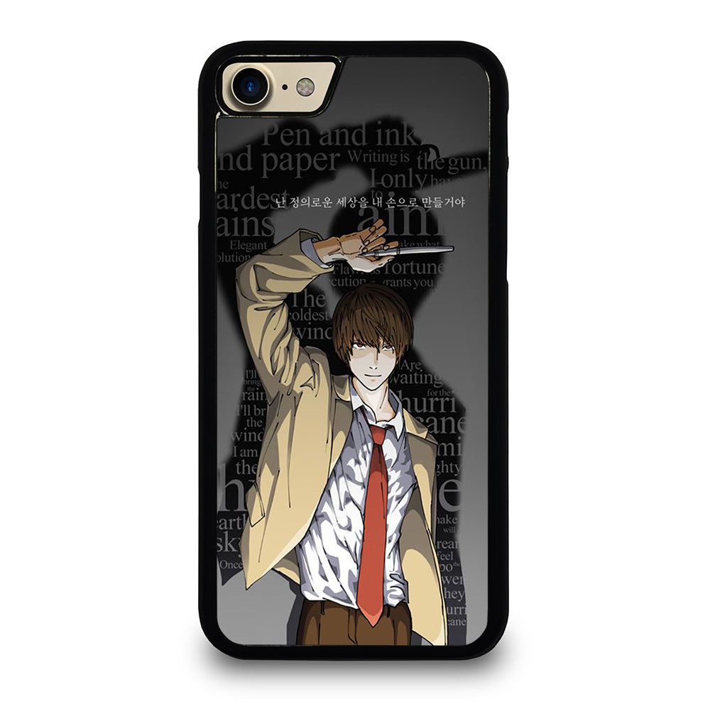 LIGHT YAGAMI DEATH NOTE ANIME 2 iPhone 7 / 8 Case Cover