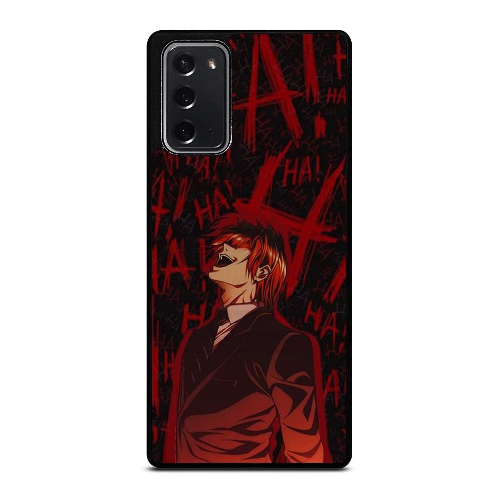 LIGHT YAGAMI DEATH NOTE ANIME 3 Samsung Galaxy Note 20 Case Cover