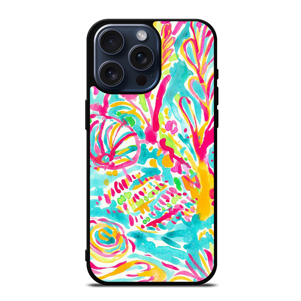 LILLY PULITZER ART iPhone 15 Pro Max Case Cover