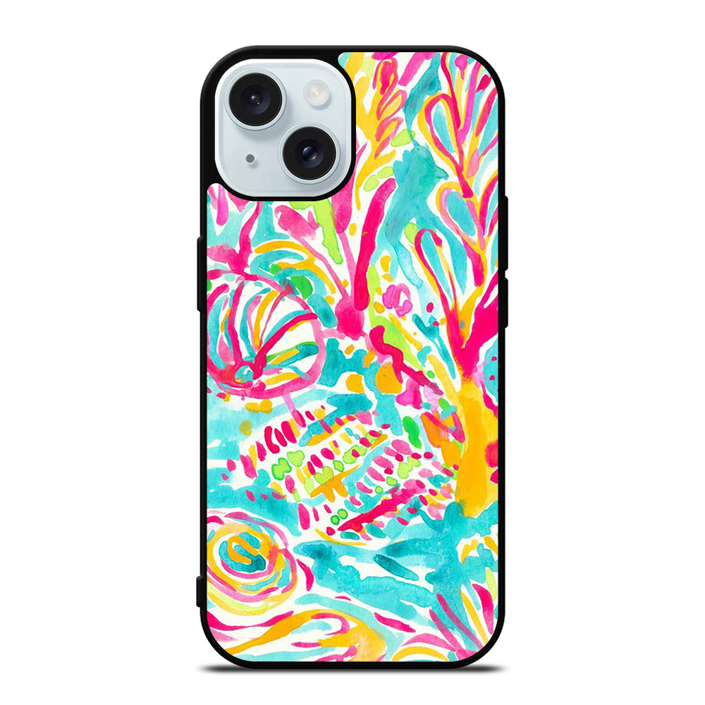 LILLY PULITZER ART iPhone 15 Case Cover