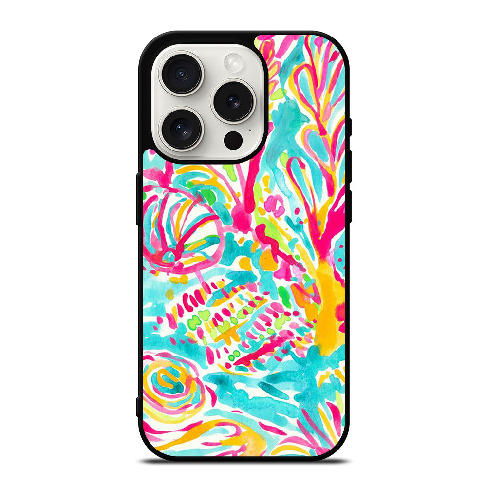 LILLY PULITZER ART iPhone 15 Pro Case Cover
