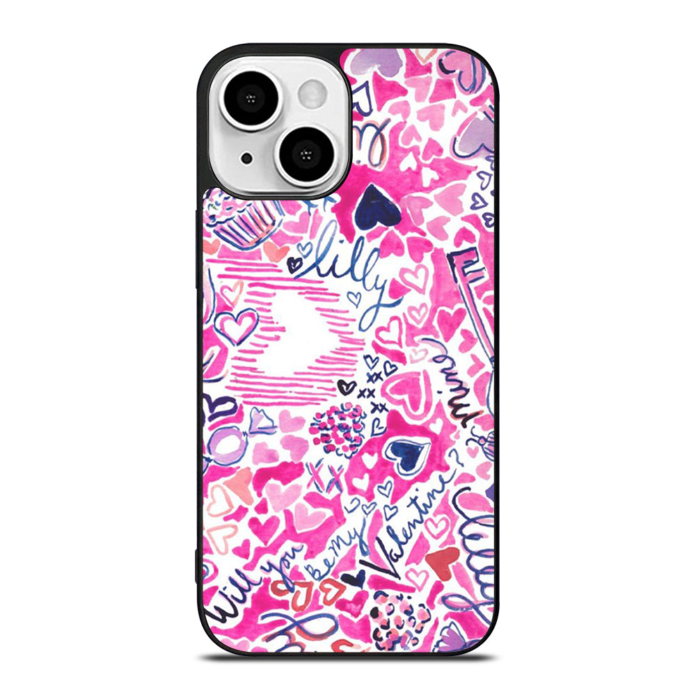 LILLY PULITZER LOVE PATTERN iPhone 13 Mini Case Cover