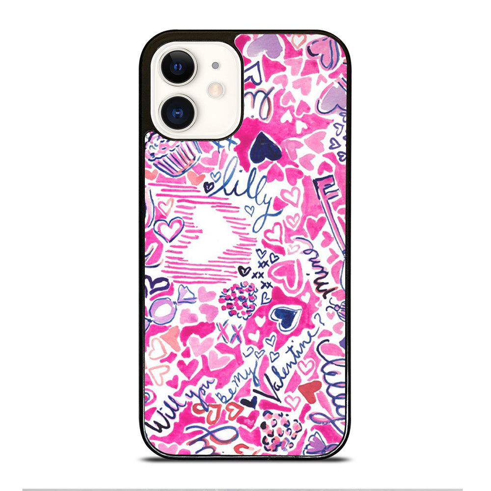 LILLY PULITZER LOVE PATTERN iPhone 12 Case Cover