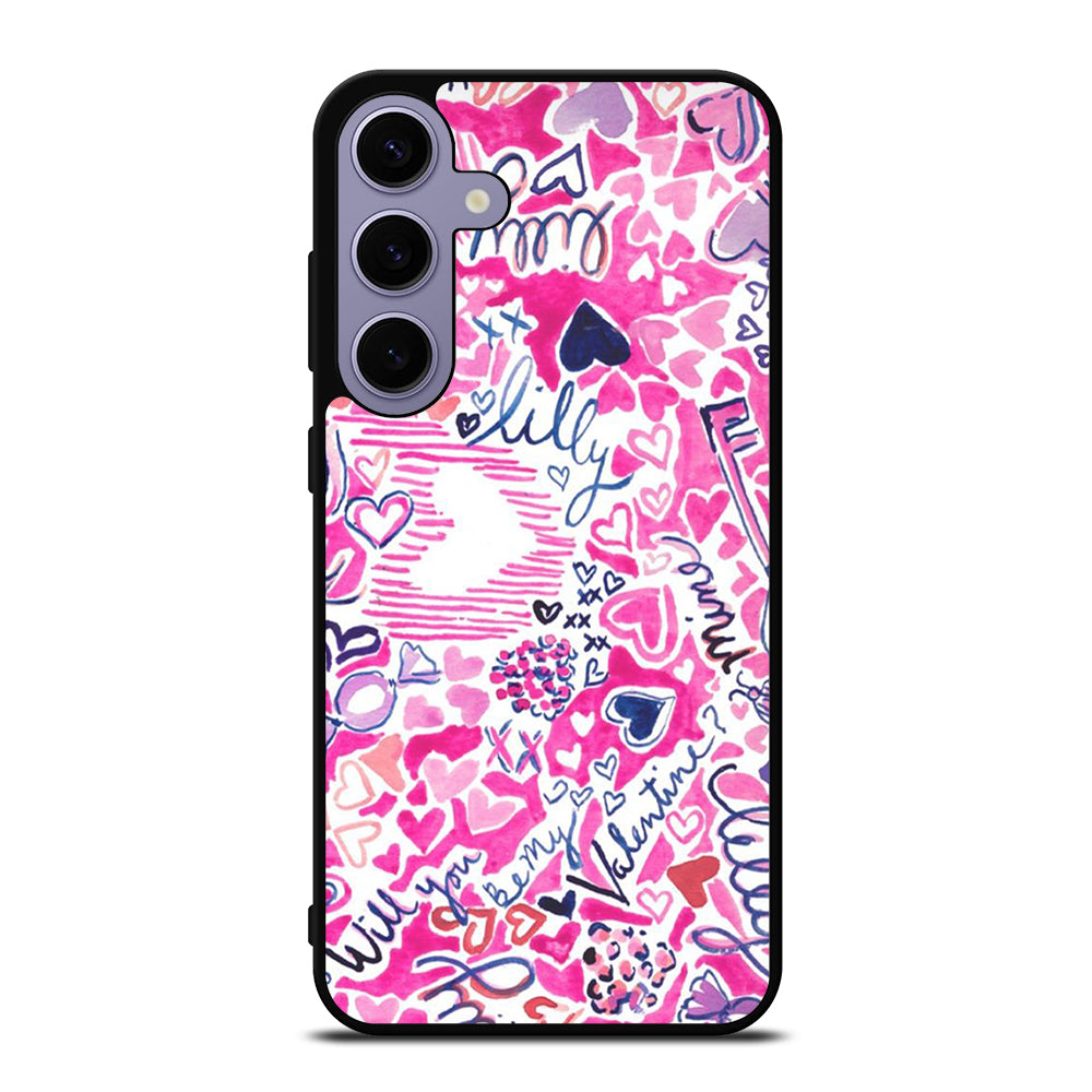 LILLY PULITZER LOVE PATTERN Samsung Galaxy S24 Plus Case Cover