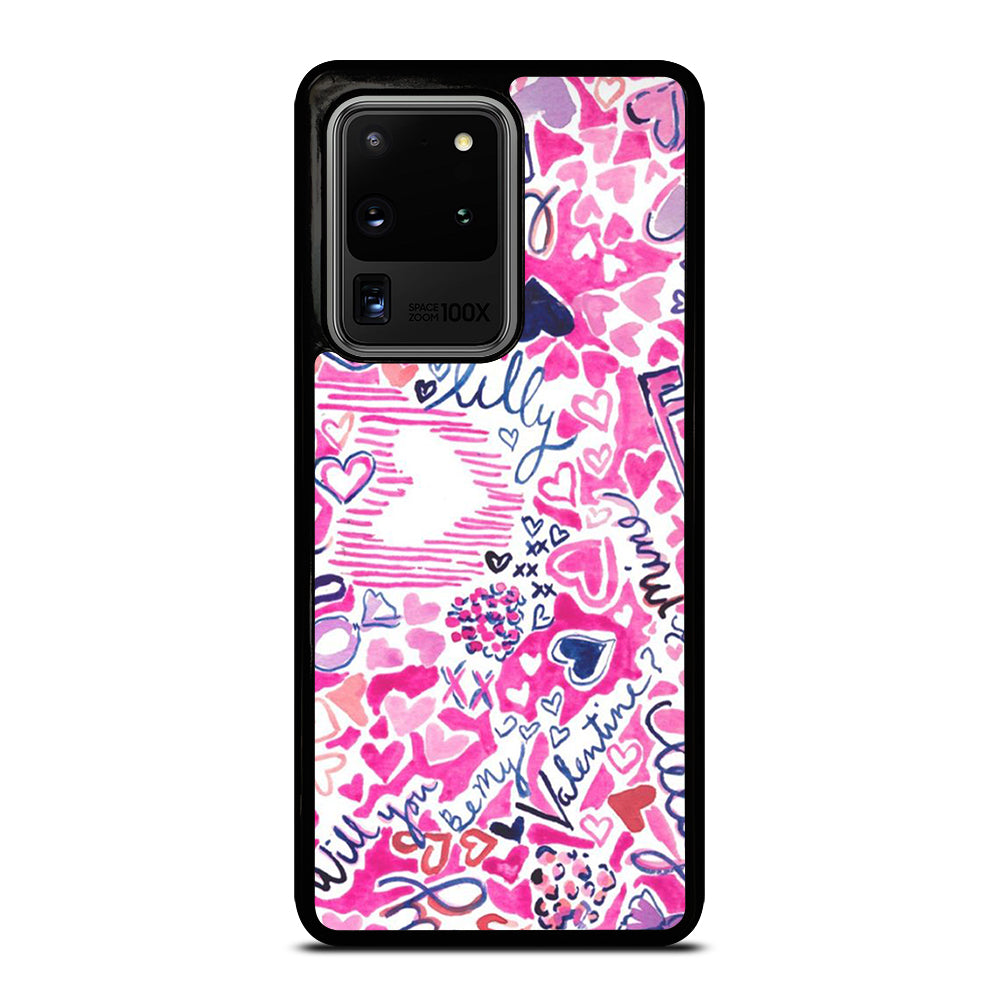 LILLY PULITZER LOVE PATTERN Samsung Galaxy S20 Ultra Case Cover