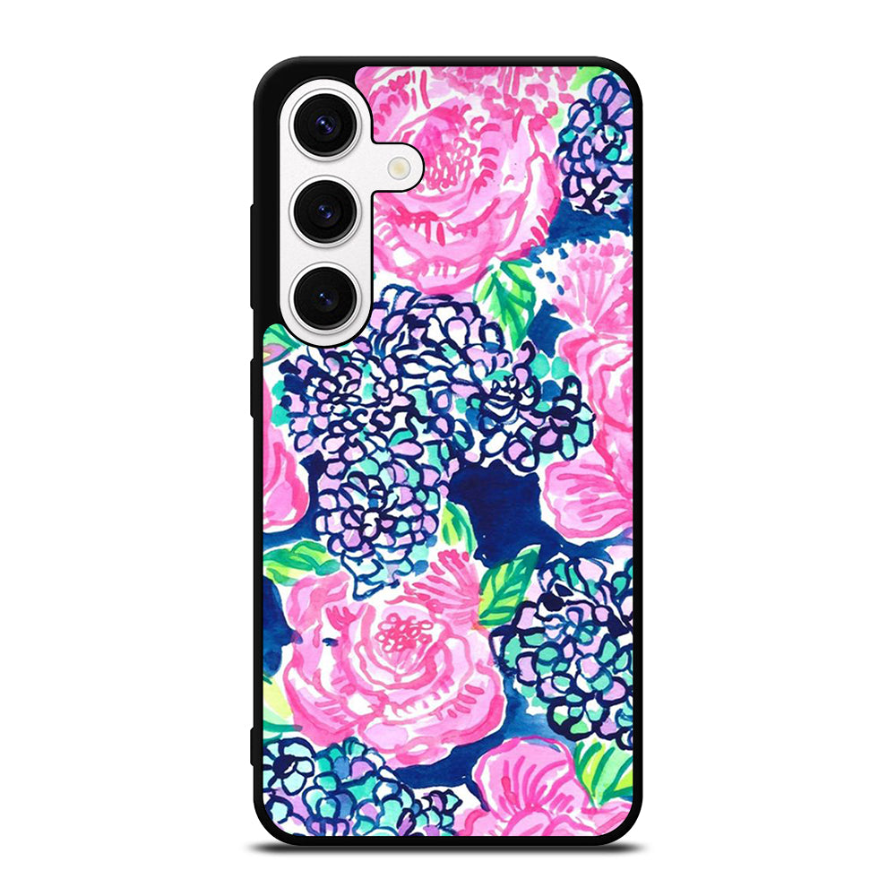 LILLY PULITZER ROSE FLOWER Samsung Galaxy S24 Case Cover