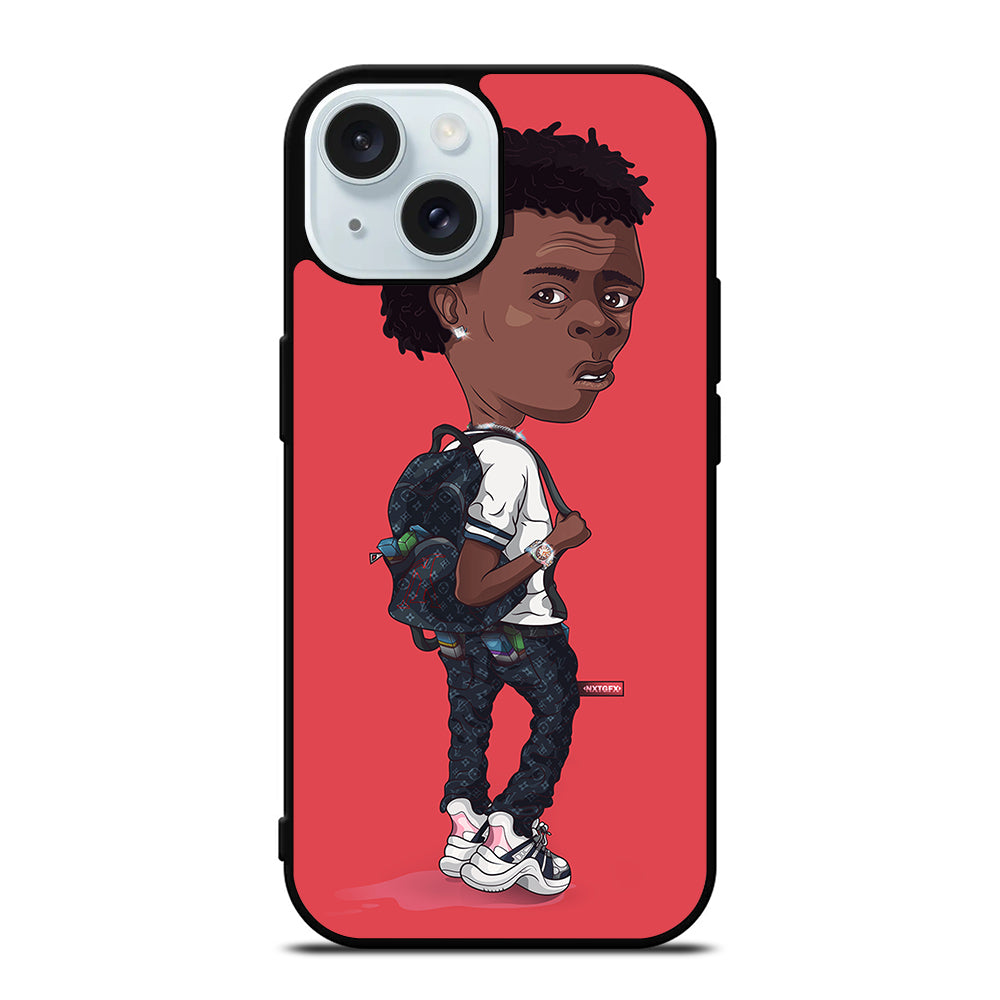 LIL BABY RAPPER CARTOON iPhone 15 Case Cover