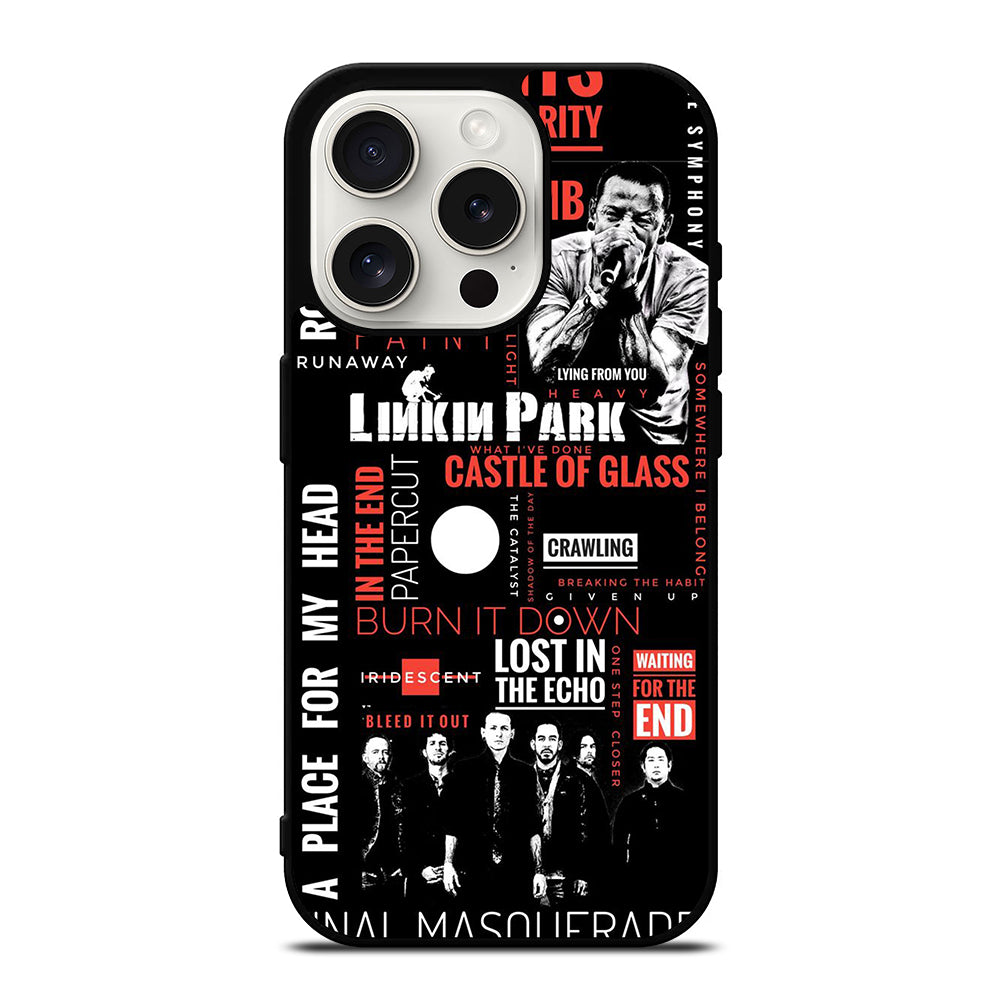 LINKIN PARK LYRIC iPhone 15 Pro Case Cover