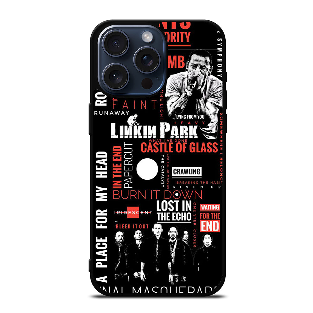 LINKIN PARK LYRIC iPhone 15 Pro Max Case Cover