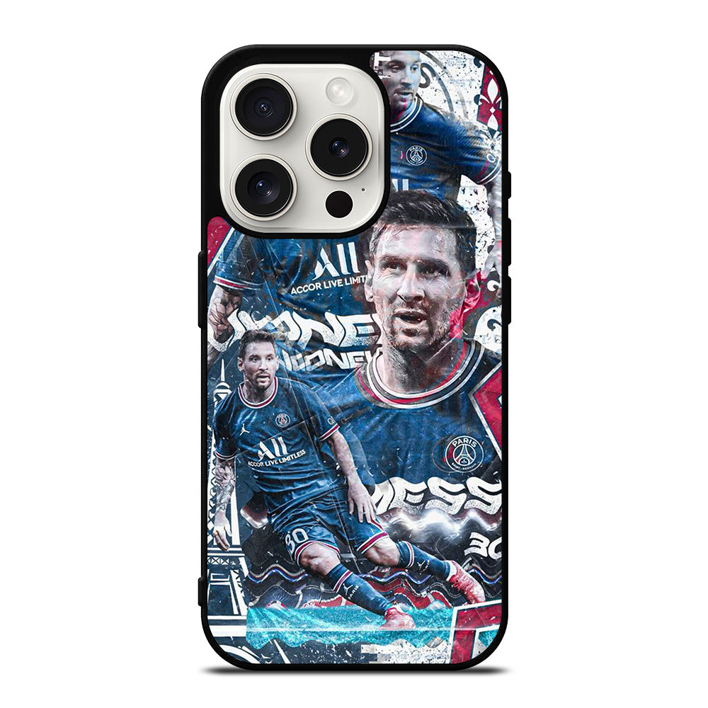 LIONEL MESSI COLLAGE iPhone 15 Pro Case Cover