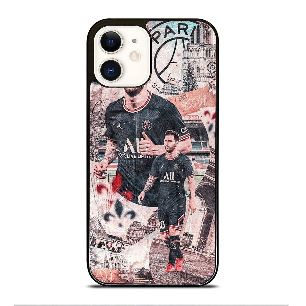 LIONEL MESSI FOOTBALL ART iPhone 12 Case Cover