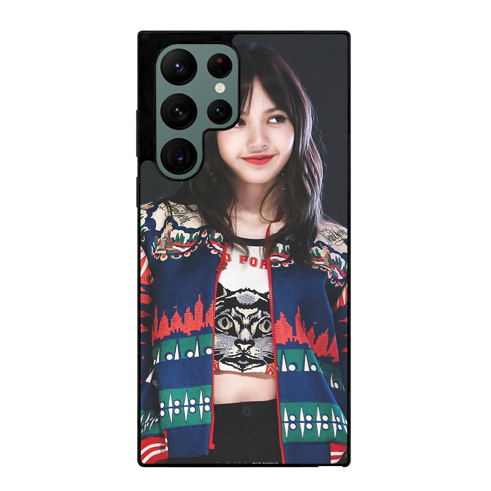 LISA BLACKPINK CUTE Samsung Galaxy S22 Ultra Case Cover
