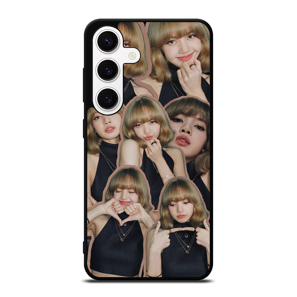 LISA BLACKPINK CUTE COLLAGE Samsung Galaxy S24 Case Cover