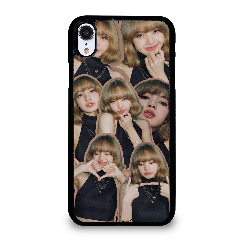 LISA BLACKPINK CUTE COLLAGE iPhone XR Case Cover