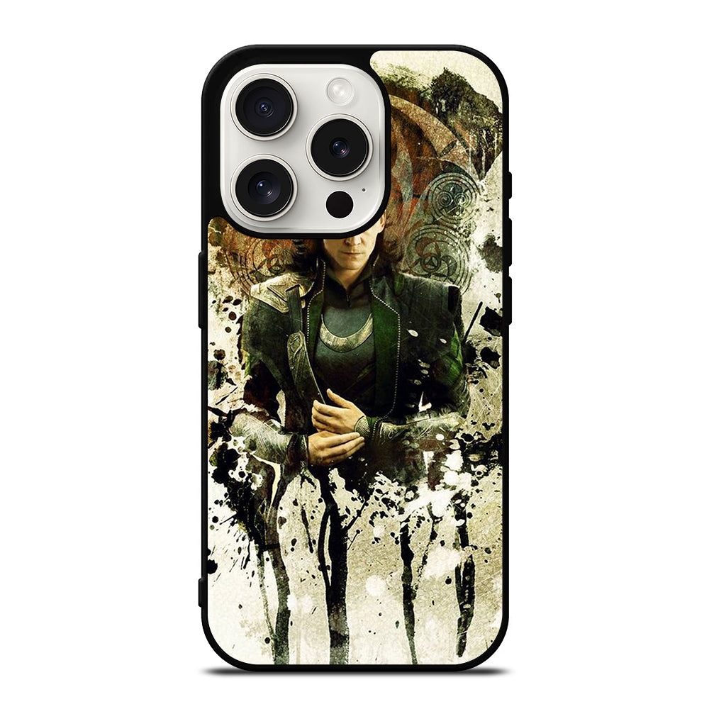 LOKI AVENGERS MARVEL ART iPhone 15 Pro Case Cover
