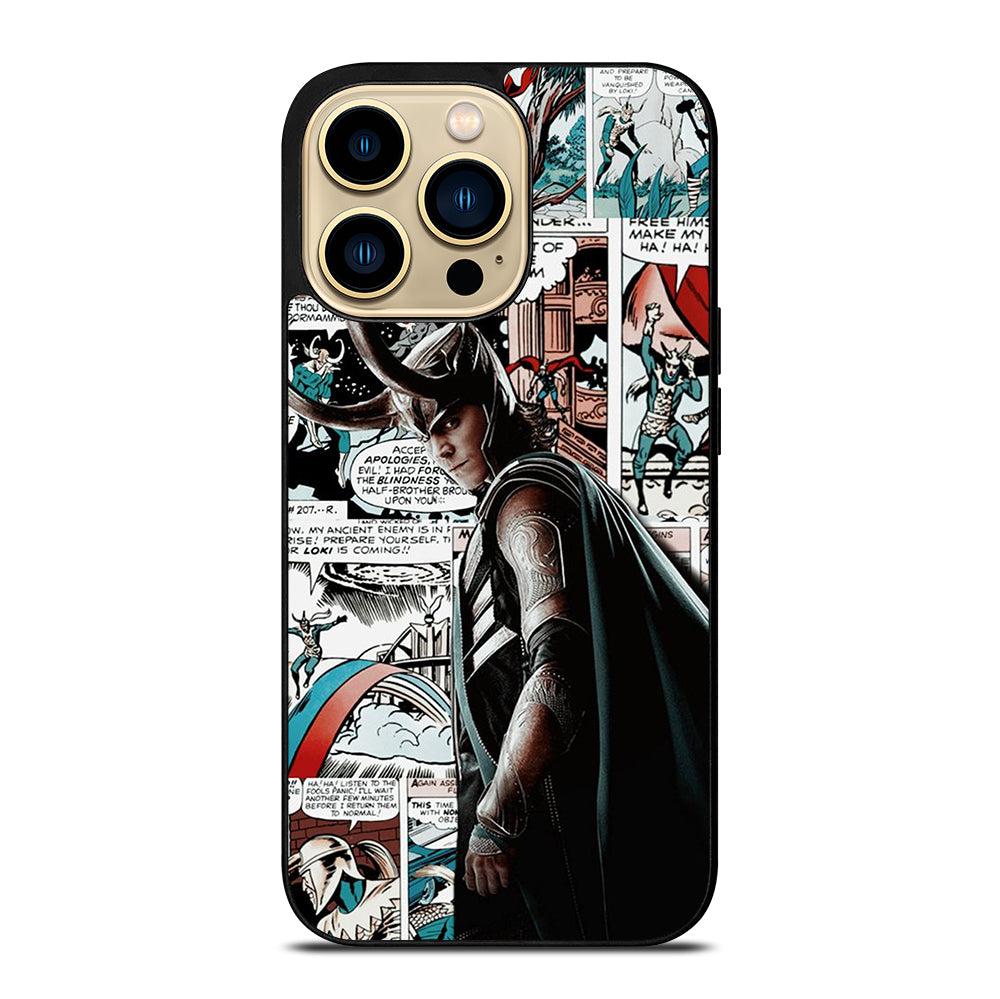 LOKI COMIC iPhone 14 Pro Max Case Cover