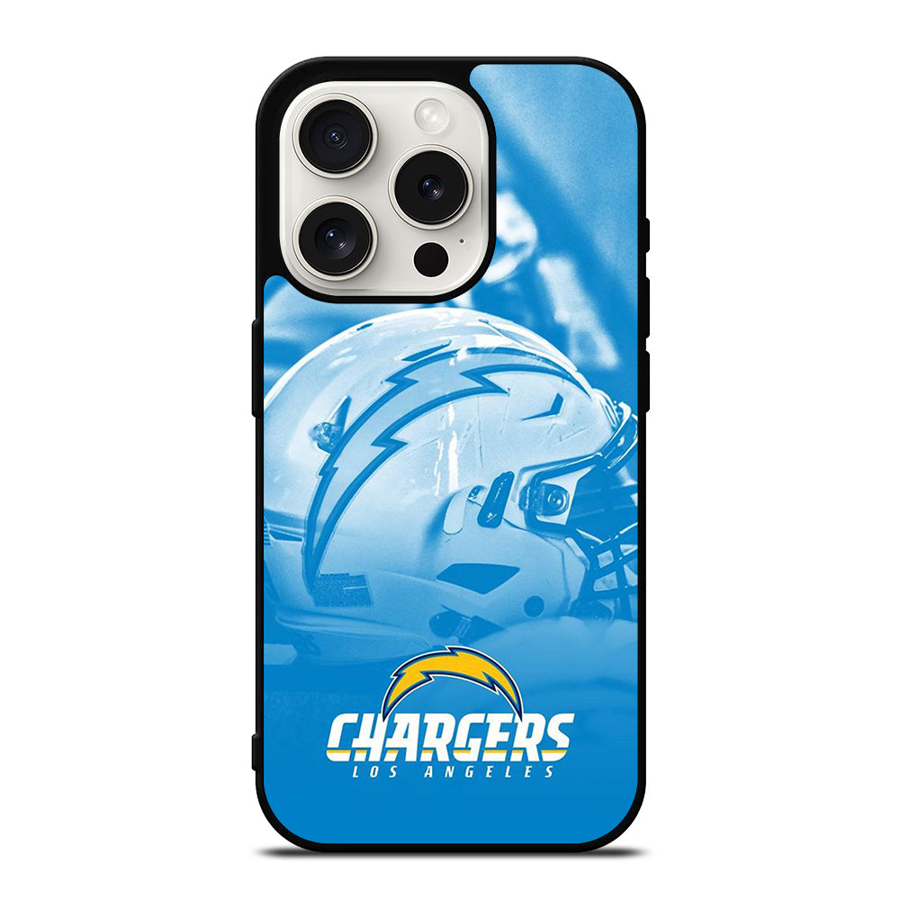 LOS ANGELES CHARGERS HELMET NFL iPhone 15 Pro Case Cover