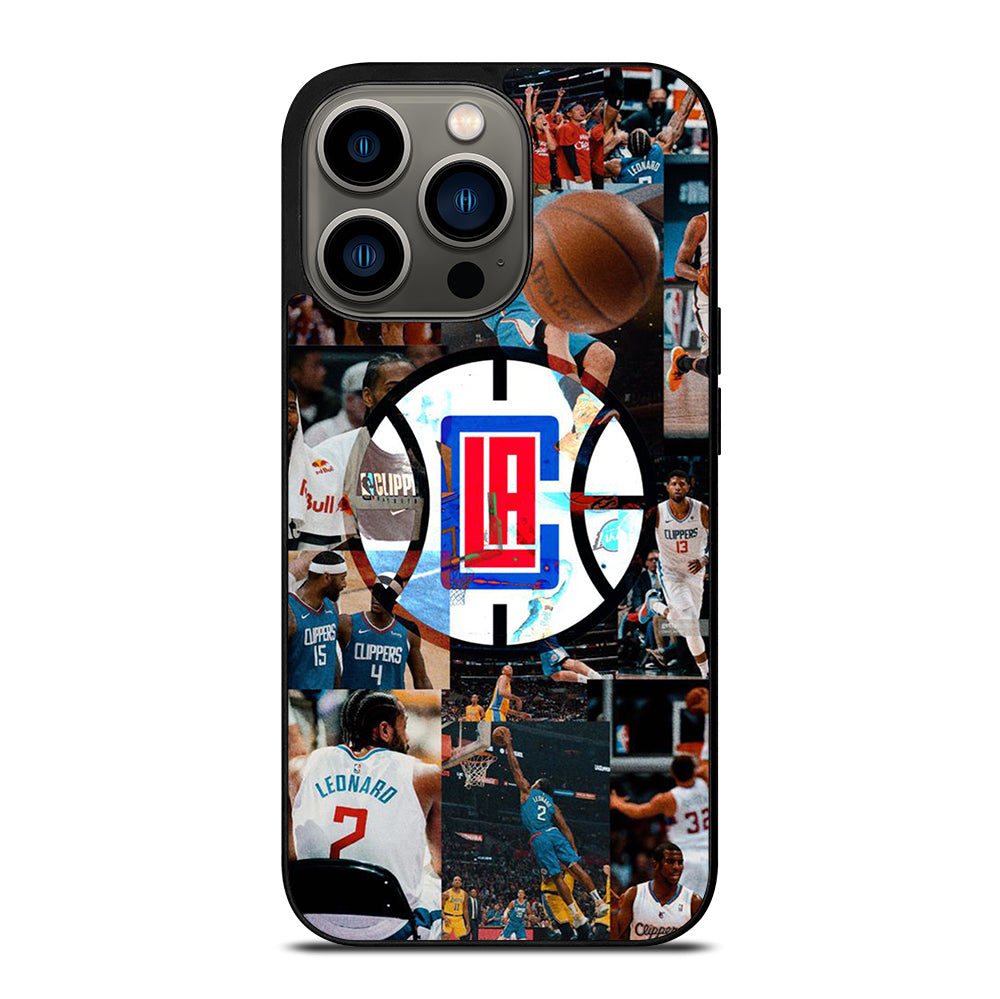 LOS ANGELES CLIPPERS COLLAGE LOGO iPhone 13 Pro Case Cover