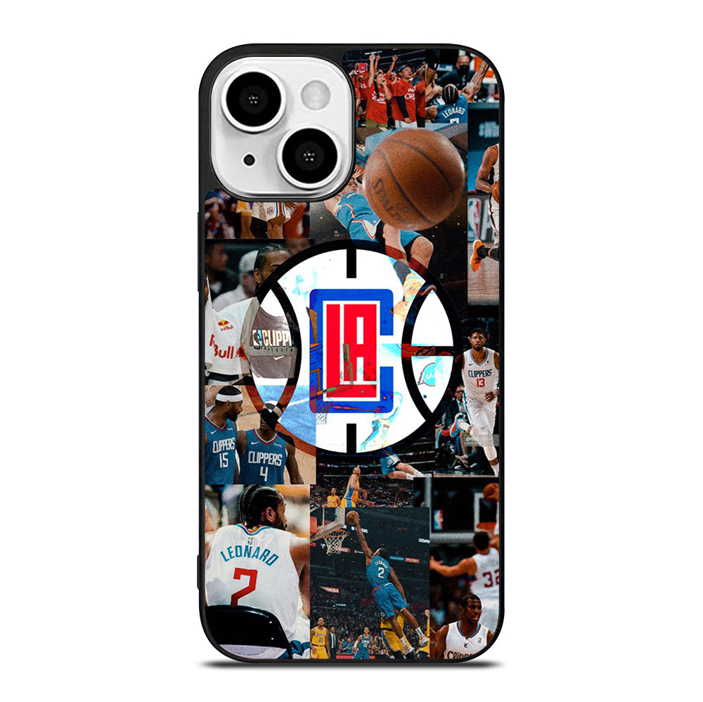 LOS ANGELES CLIPPERS COLLAGE LOGO iPhone 13 Mini Case Cover
