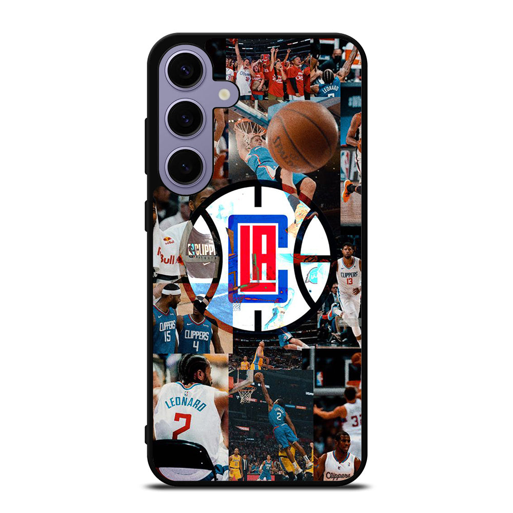 LOS ANGELES CLIPPERS COLLAGE LOGO Samsung Galaxy S24 Plus Case Cover