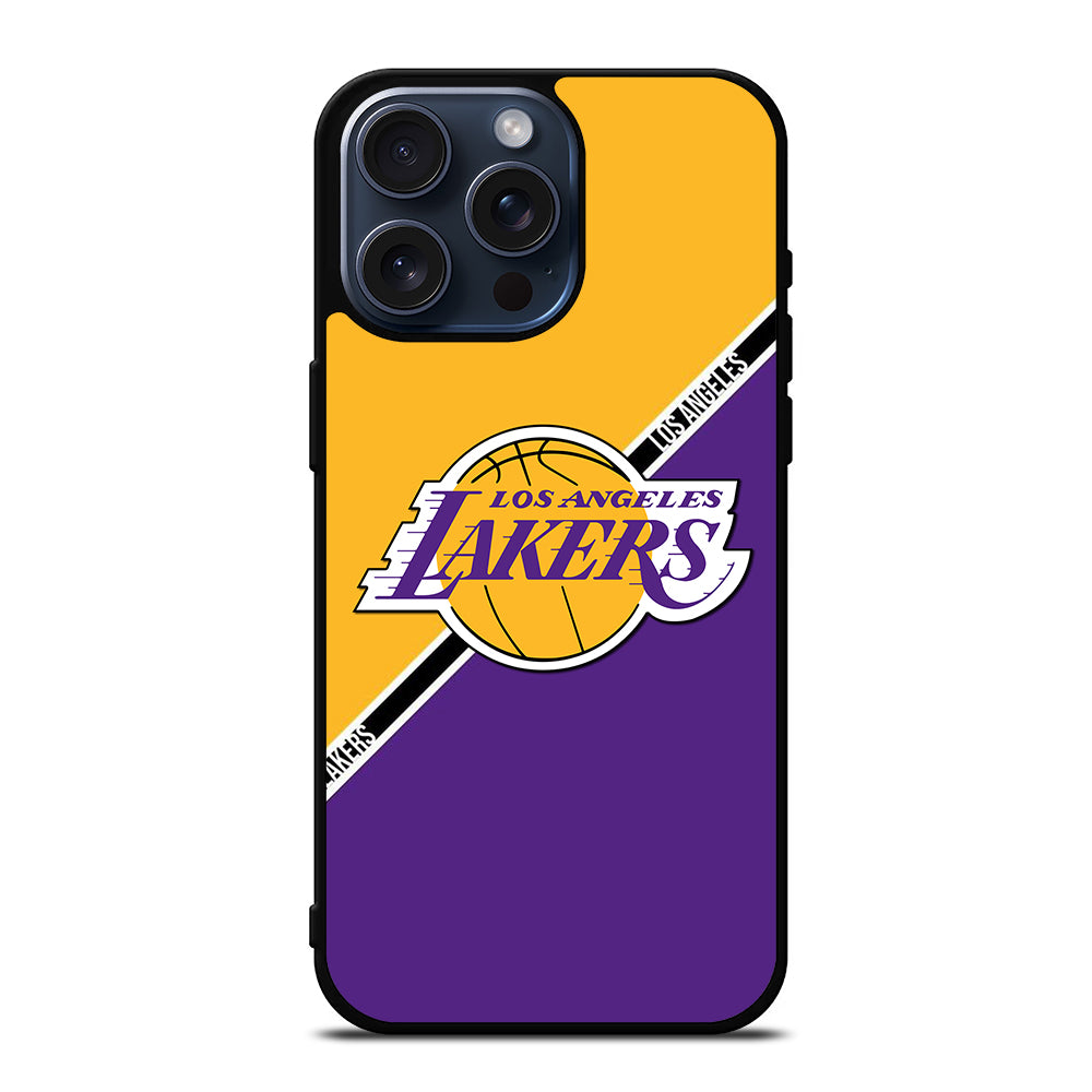 LOS ANGELES LAKERS BASKETBALL iPhone 15 Pro Max Case Cover