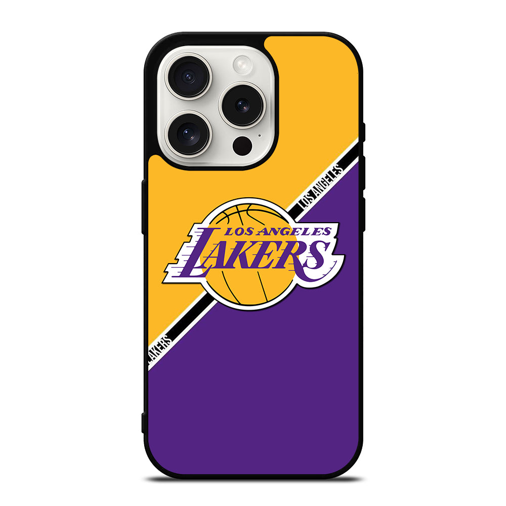 LOS ANGELES LAKERS BASKETBALL iPhone 15 Pro Case Cover