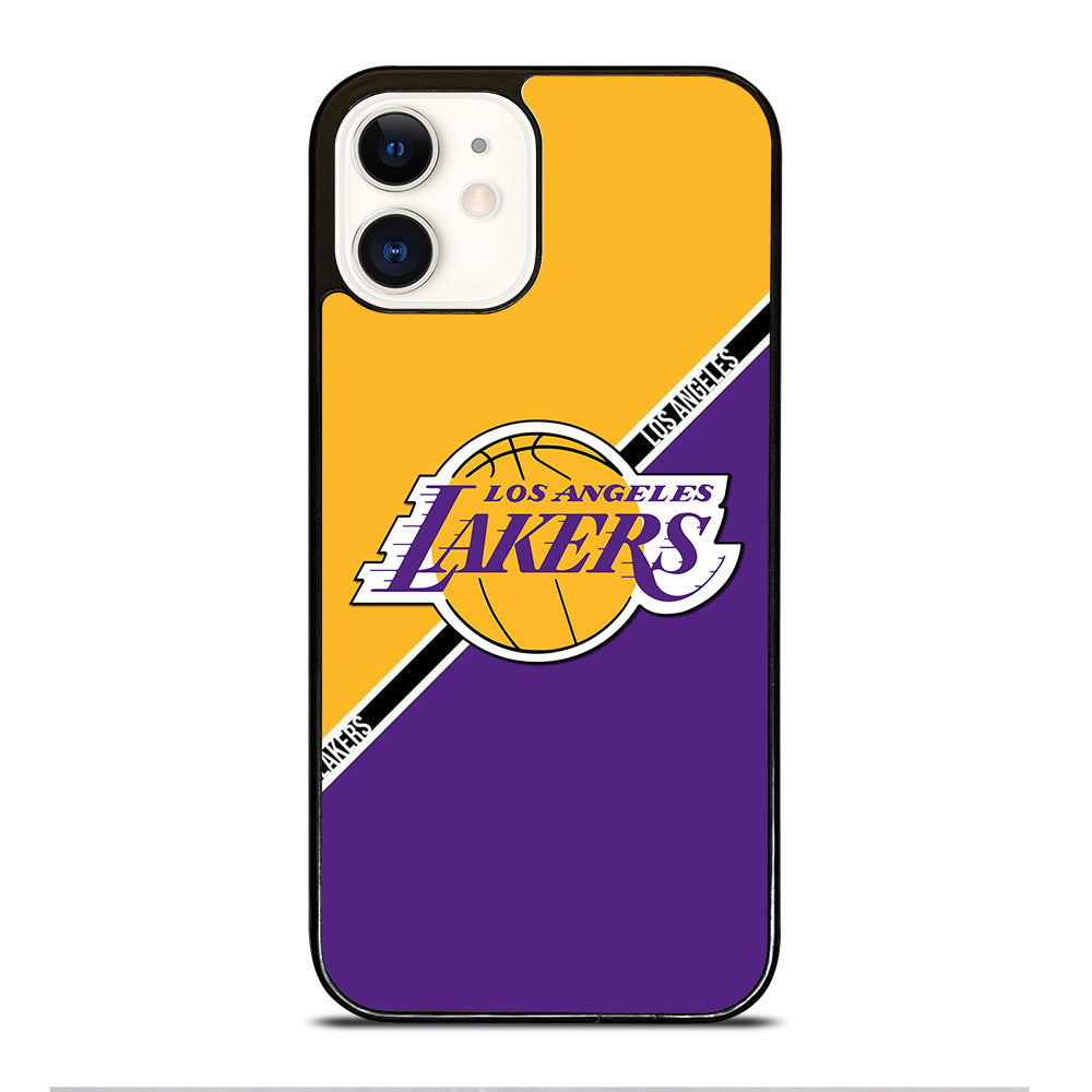 LOS ANGELES LAKERS BASKETBALL iPhone 12 Case Cover
