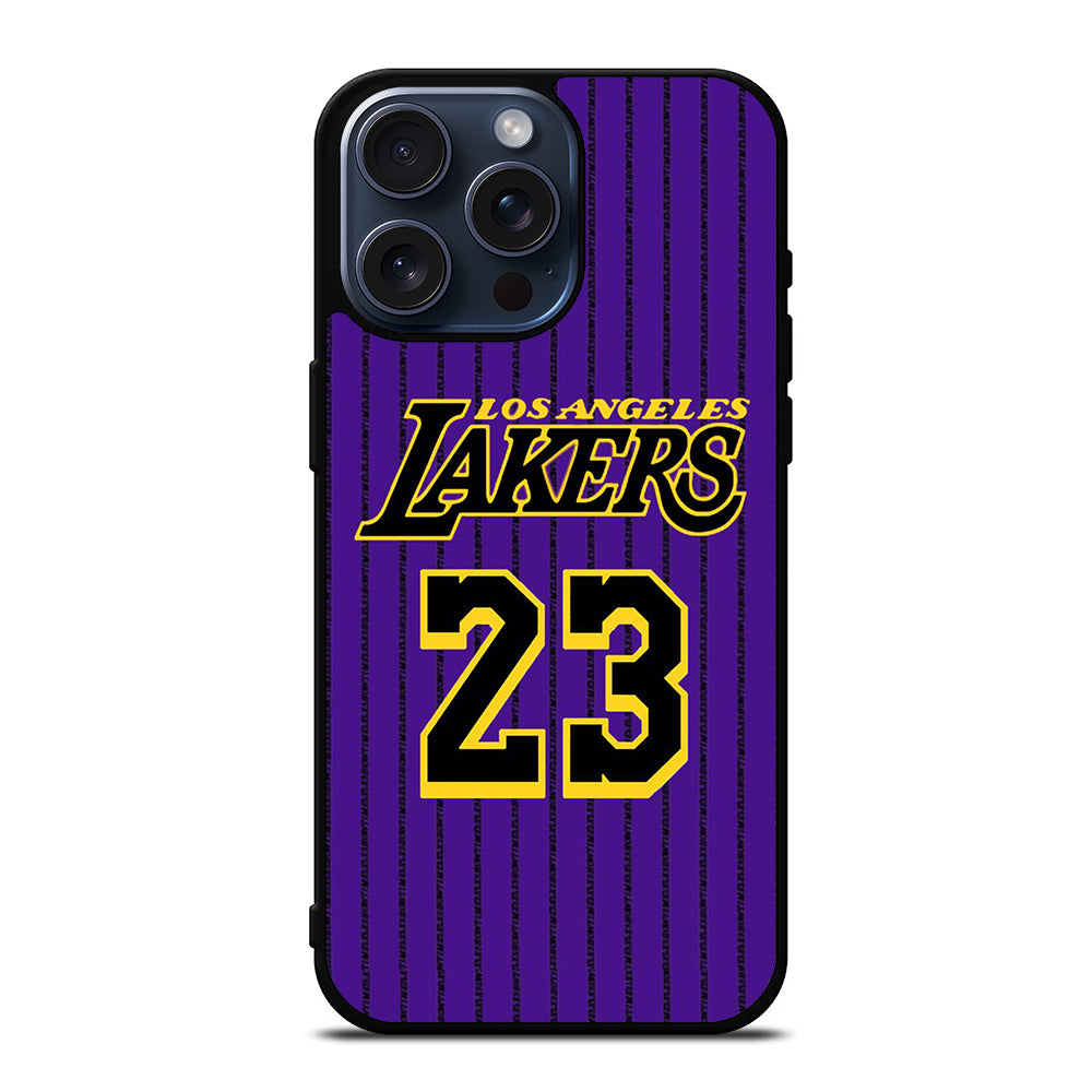 LOS ANGELES LAKERS JERSEY iPhone 15 Pro Max Case Cover