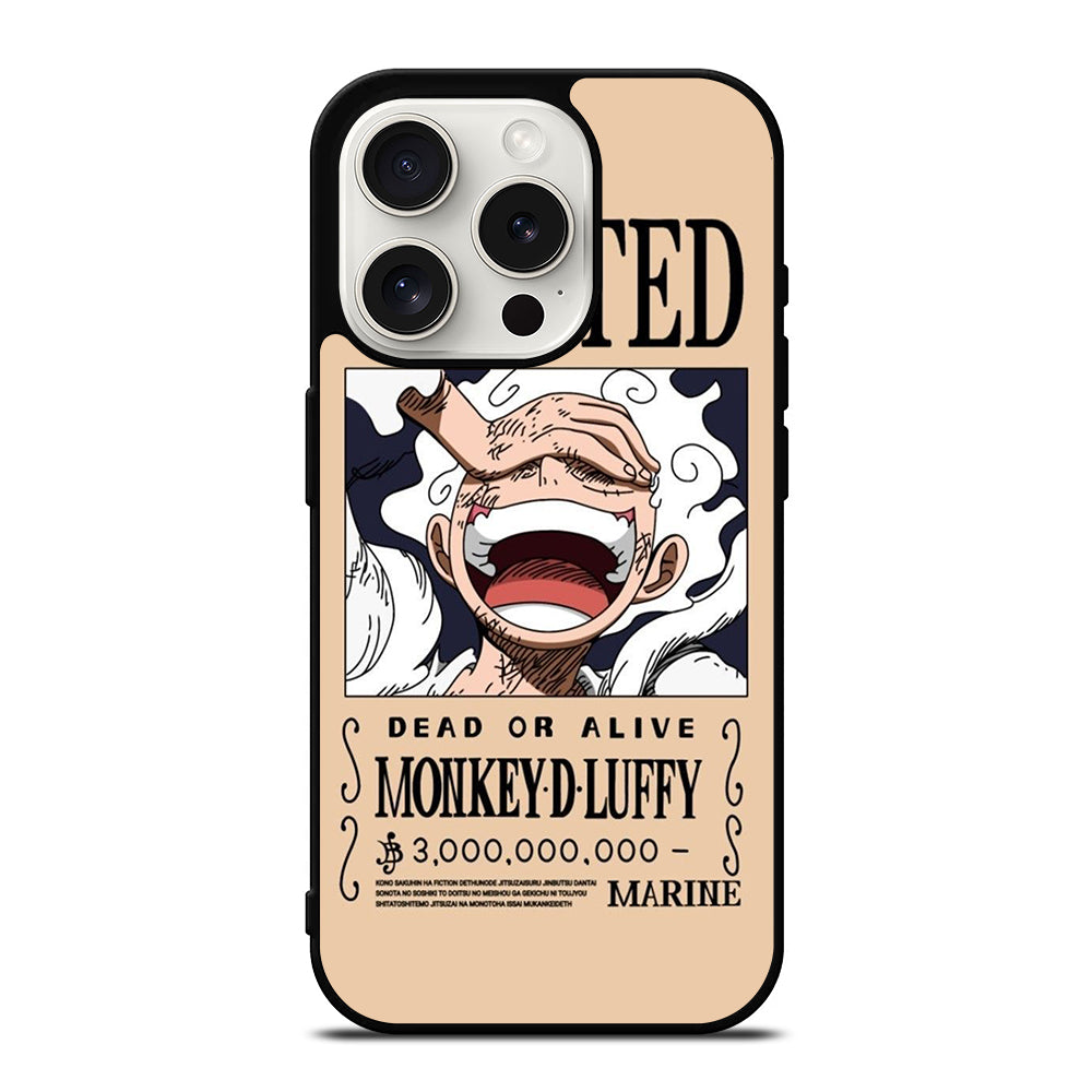 LUFFY ONE PIECE GEAR 5 iPhone 15 Pro Case Cover