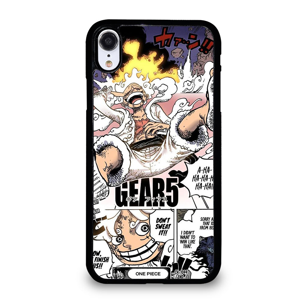 LUFFY ONE PIECE GEAR 5 MANGA iPhone XR Case Cover