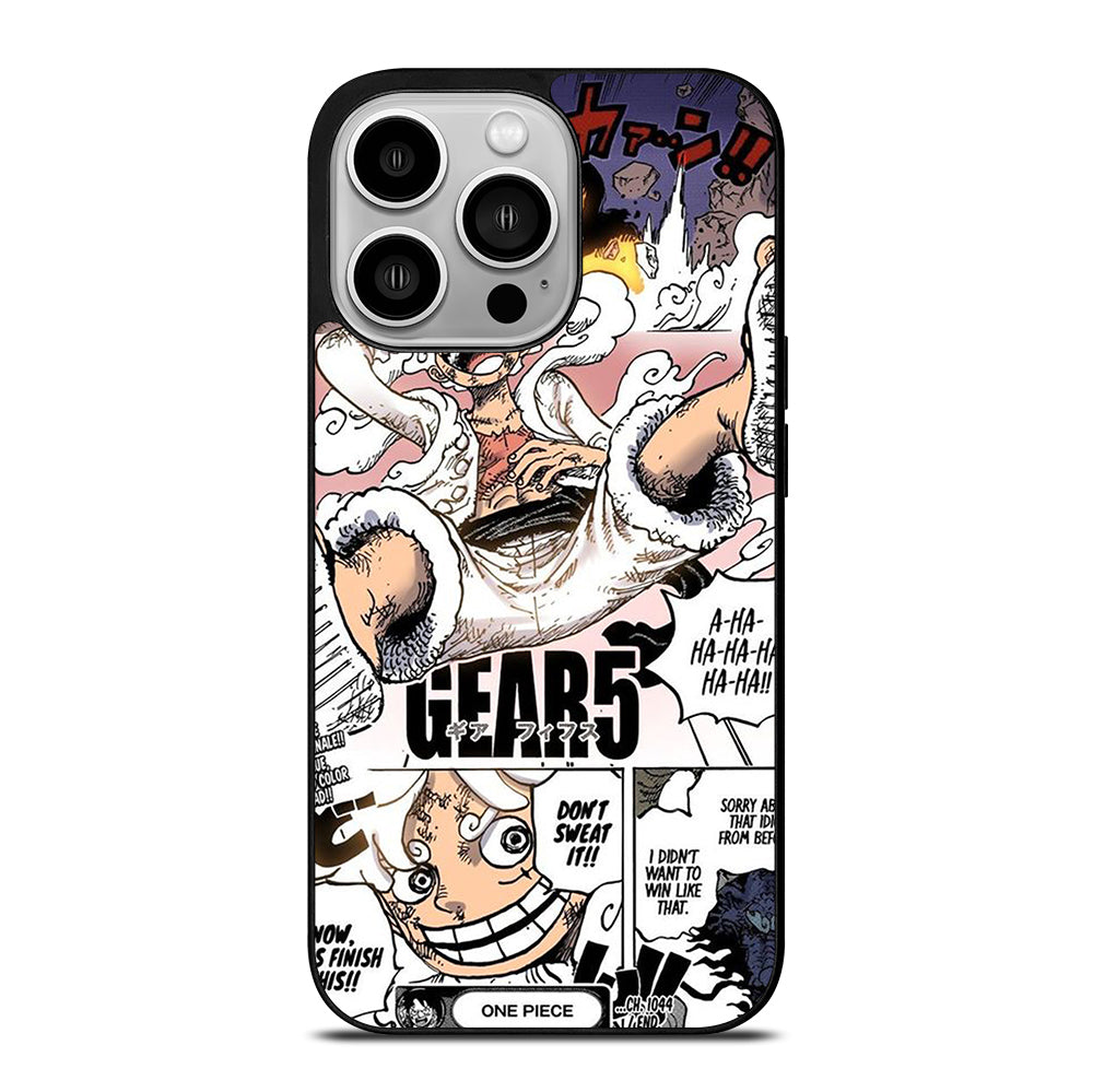 LUFFY ONE PIECE GEAR 5 MANGA iPhone 14 Pro Case Cover