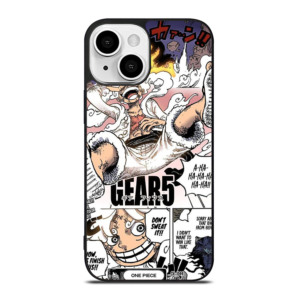 LUFFY ONE PIECE GEAR 5 MANGA iPhone 13 Mini Case Cover