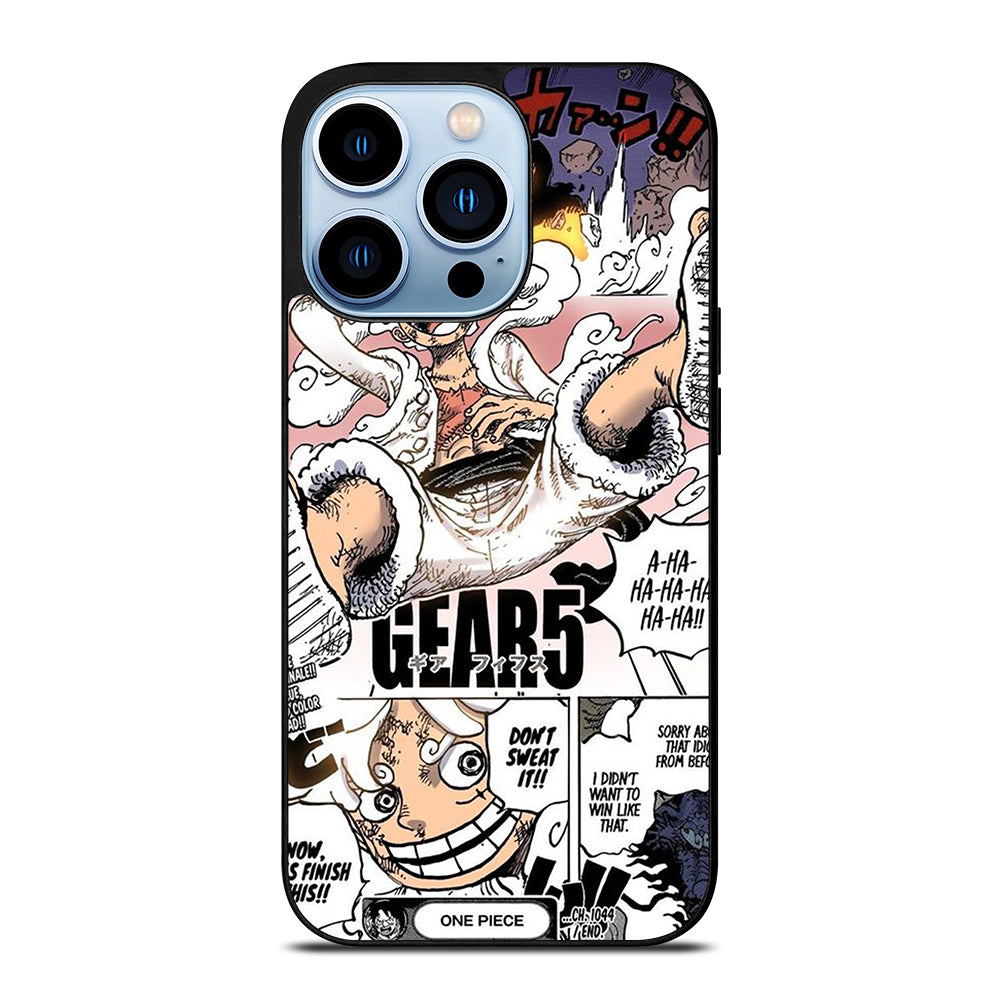 LUFFY ONE PIECE GEAR 5 MANGA iPhone 13 Pro Max Case Cover