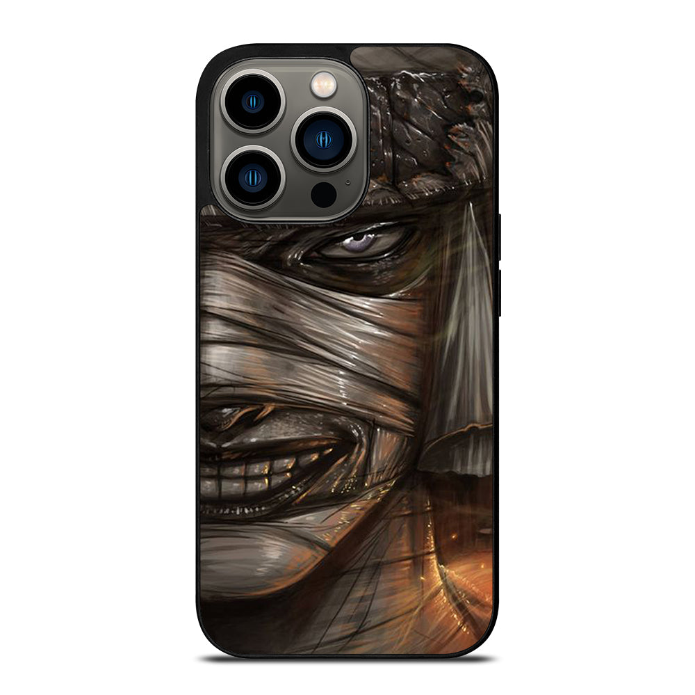 MAKOTO SAMURAI X RUROUNI KENSHIN FACE ART iPhone 13 Pro Case Cover