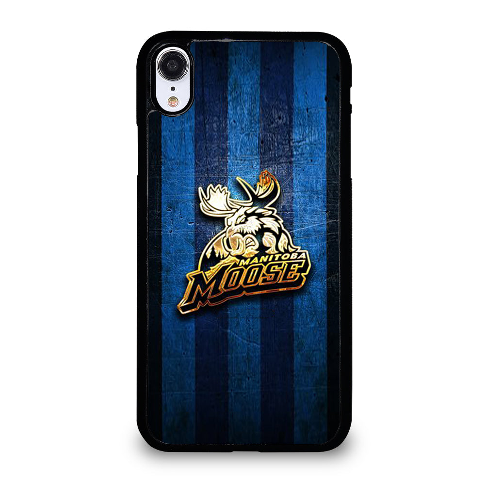 MANITOBA MOOSE GOLDEN LOGO iPhone XR Case Cover