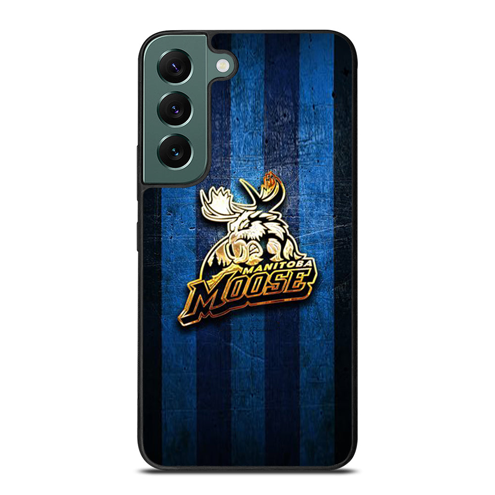 MANITOBA MOOSE GOLDEN LOGO Samsung Galaxy S22 Case Cover