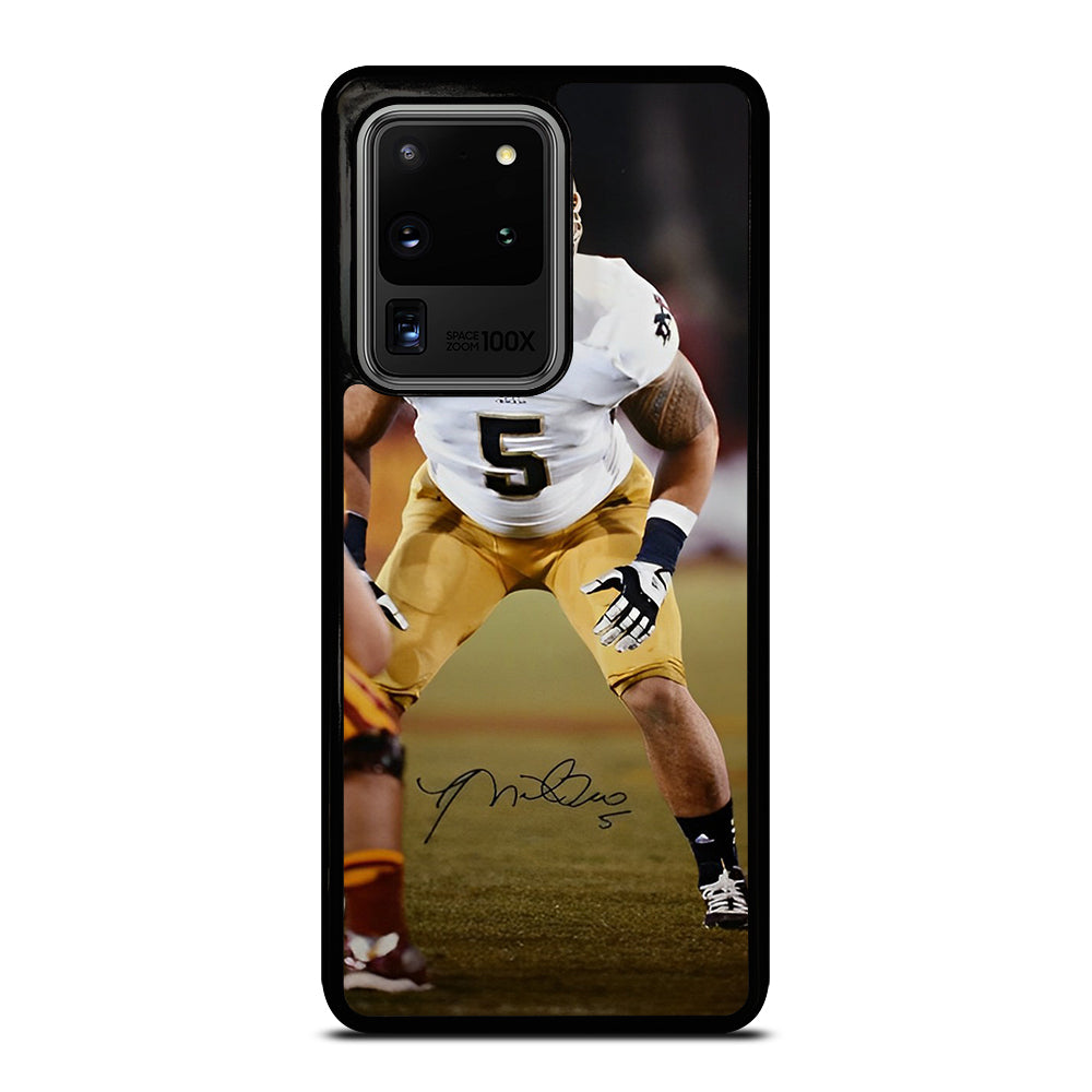 MANTI TE'O SIGNATURE Samsung Galaxy S20 Ultra Case Cover