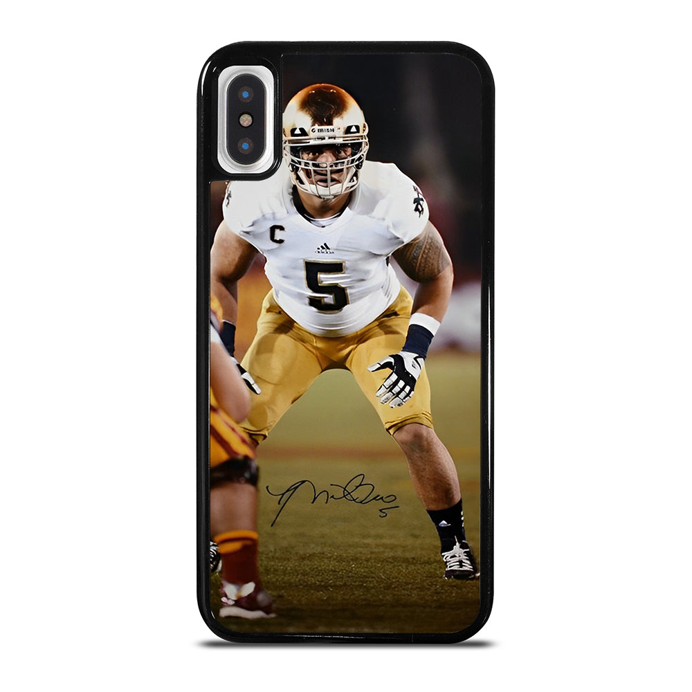 MANTI TE'O SIGNATURE iPhone X / XS Case Cover