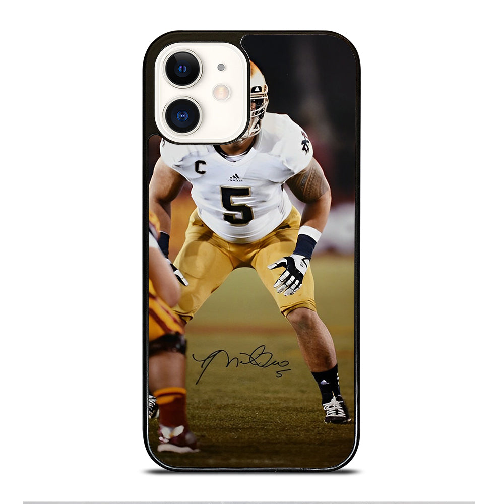 MANTI TE'O SIGNATURE iPhone 12 Case Cover